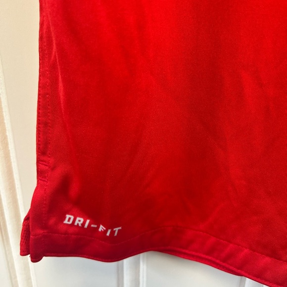 Nike Red Dri-FIT Men's Polo Shirt Georgia Bulldogs Size L - Picture 3 of 5